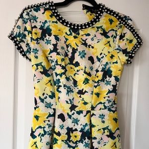 Beautiful summer floral rhinestone juicy couture xs